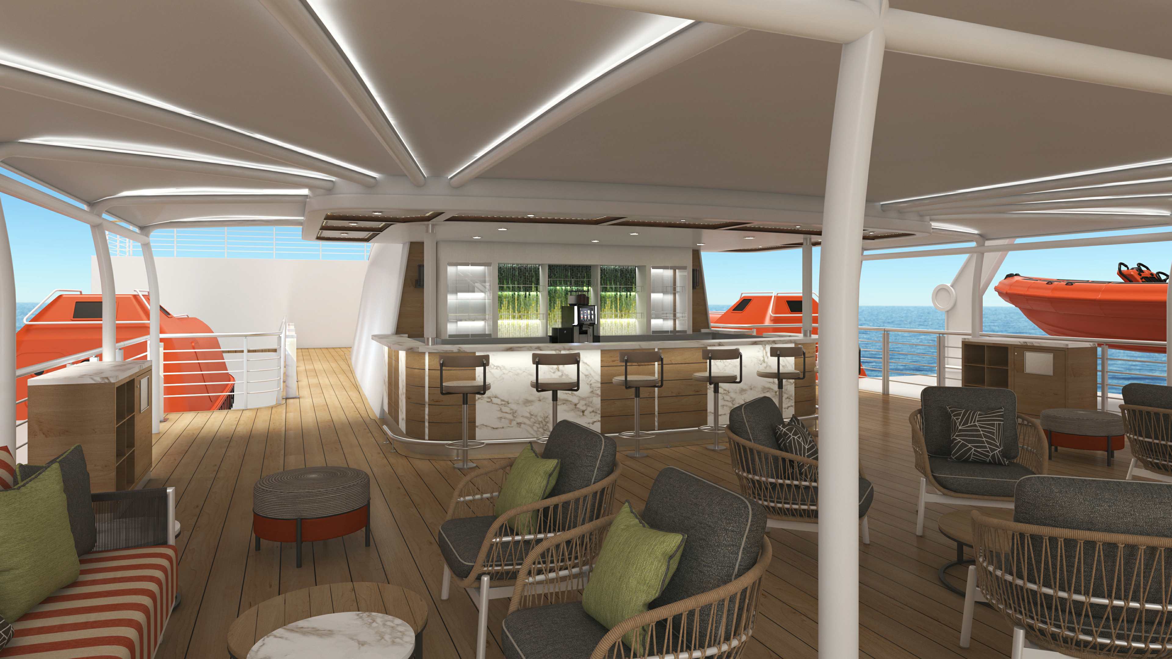 Douglas Mawson - Sun Deck & Pool